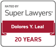 Super Lawyers 20 Years - Dolores Y. Leal